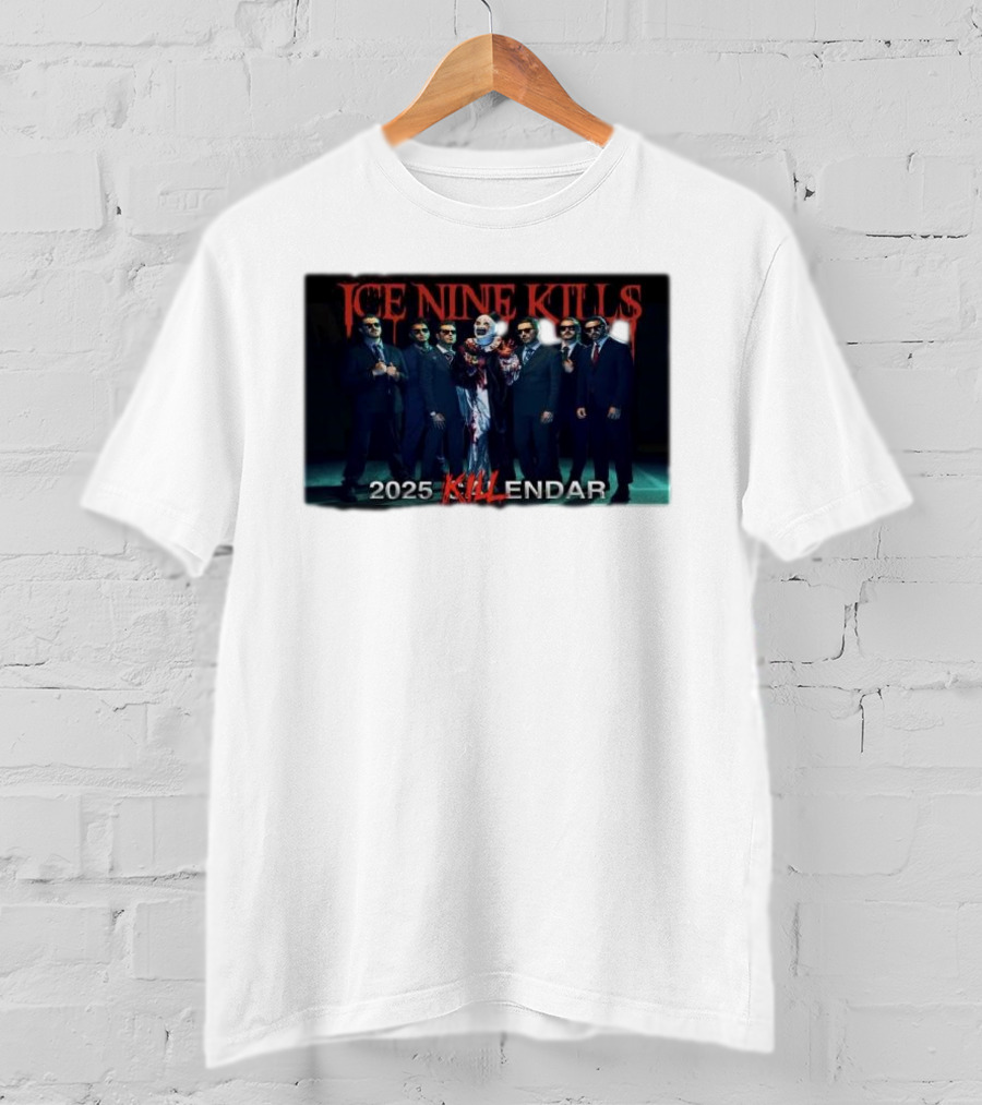 Ice Nine Kills 2025 Killendar Holiday T-Shirt