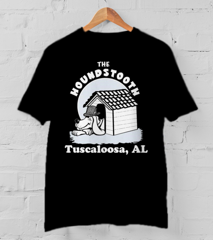 The Houndstooth Hound Doghouse Tuscaloosa AL T-Shirt