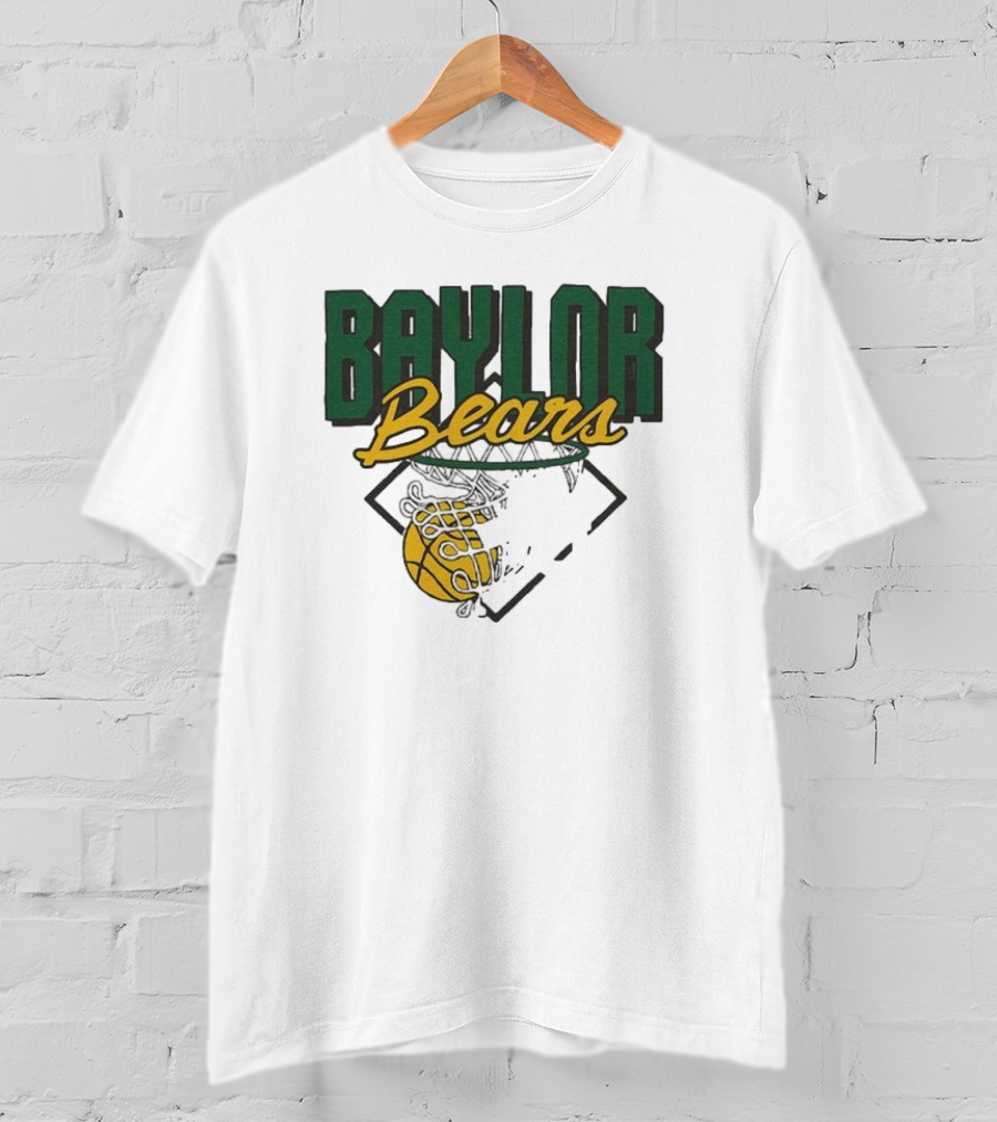 Baylor Bears Basketball Nothing But Net T-Shirt