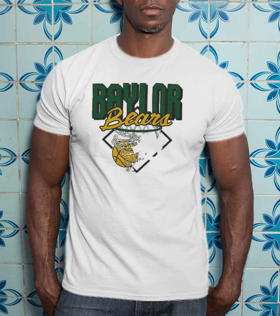 Baylor Bears Basketball Nothing But Net T-Shirt