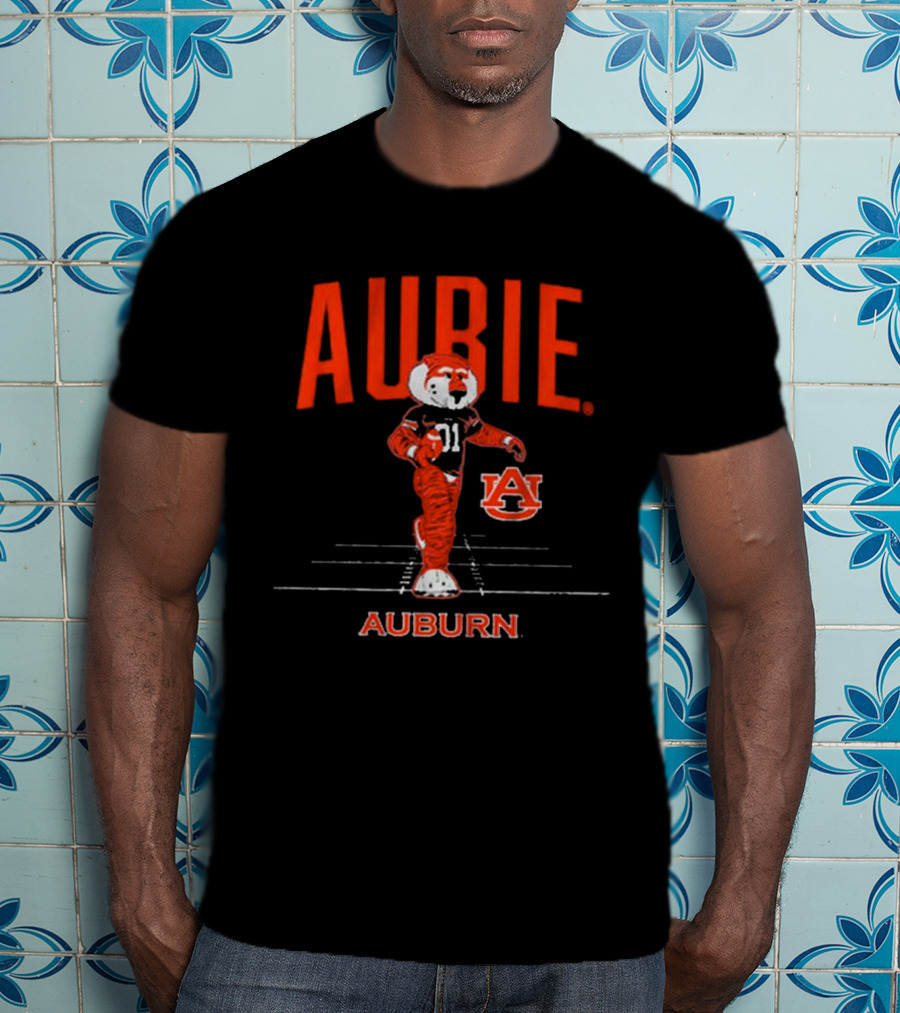 Auburn Football Aubie Mascot Walking T-Shirt
