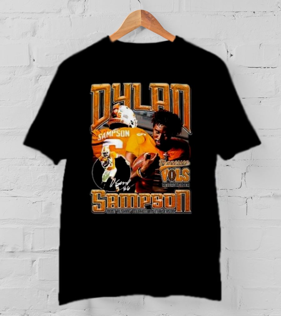 Dylan Sampson Vols Rushing Touchdown Breakout NIL T-Shirt