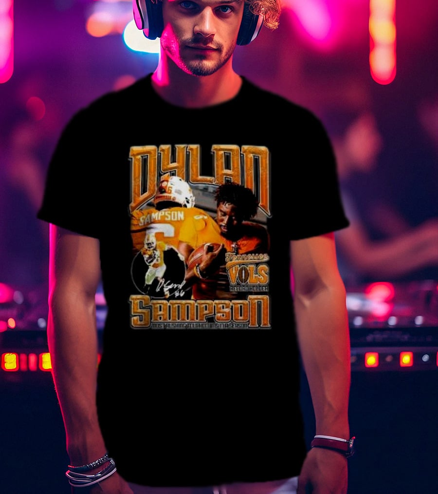 Dylan Sampson Vols Rushing Touchdown Breakout NIL T-Shirt
