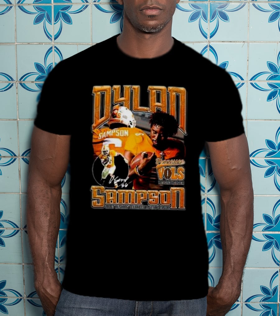Dylan Sampson Vols Rushing Touchdown Breakout NIL T-Shirt