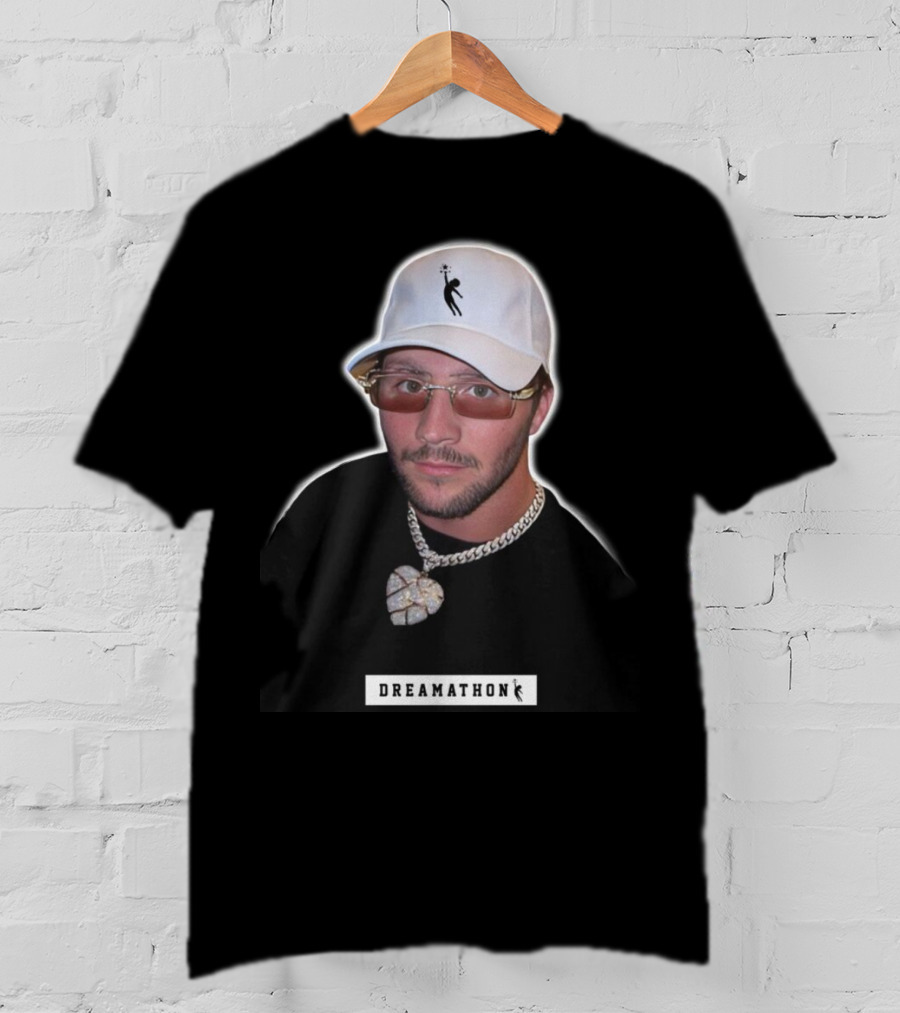 Josh Allen Dreamathon White Cap And Chain T-Shirt