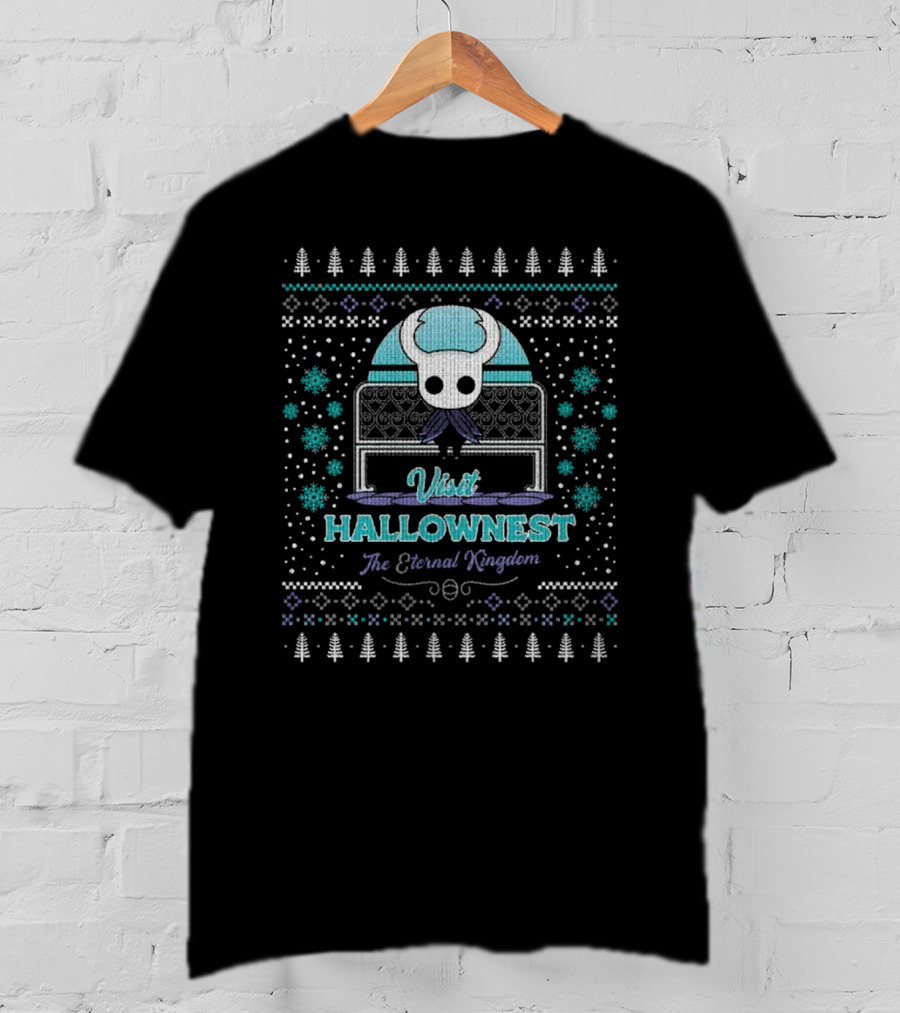 Visit Hallownest The Eternal Kingdom Ugly Christmas T-Shirt