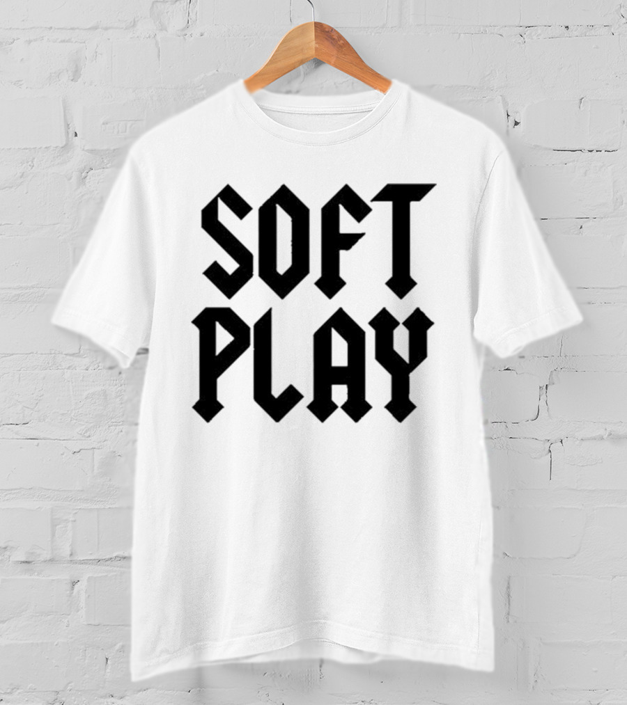 Soft Play Heavy Metal Font T-Shirt