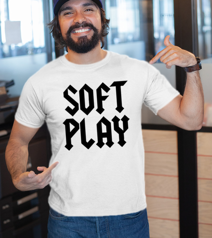 Soft Play Heavy Metal Font T-Shirt