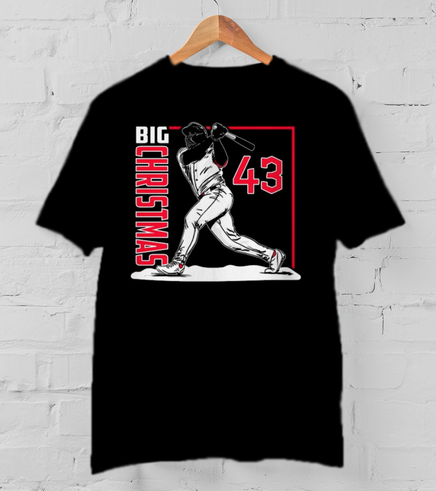 Big Christmas 43 Baseball Cleveland Guardians T-Shirt