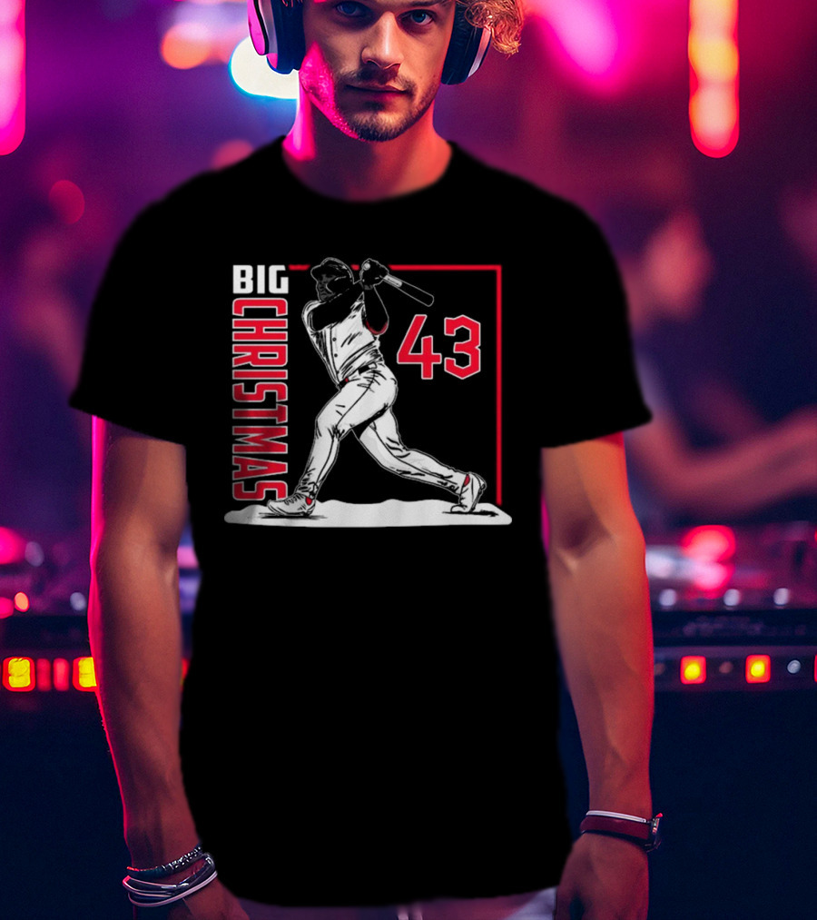 Big Christmas 43 Baseball Cleveland Guardians T-Shirt