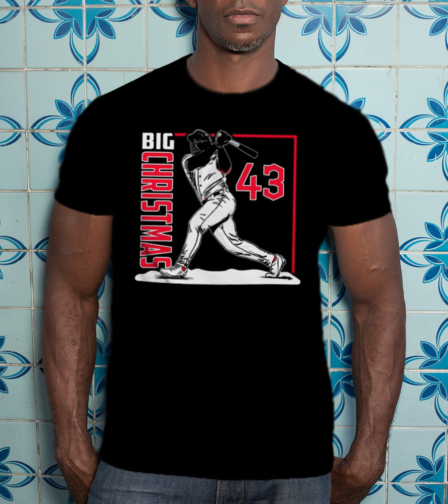 Big Christmas 43 Baseball Cleveland Guardians T-Shirt
