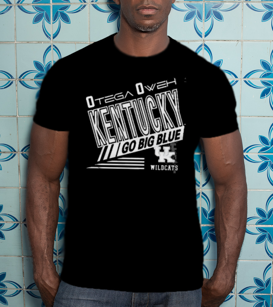 Otega Oweh Kentucky Wildcats Go Big Blue UK NCAA T-Shirt