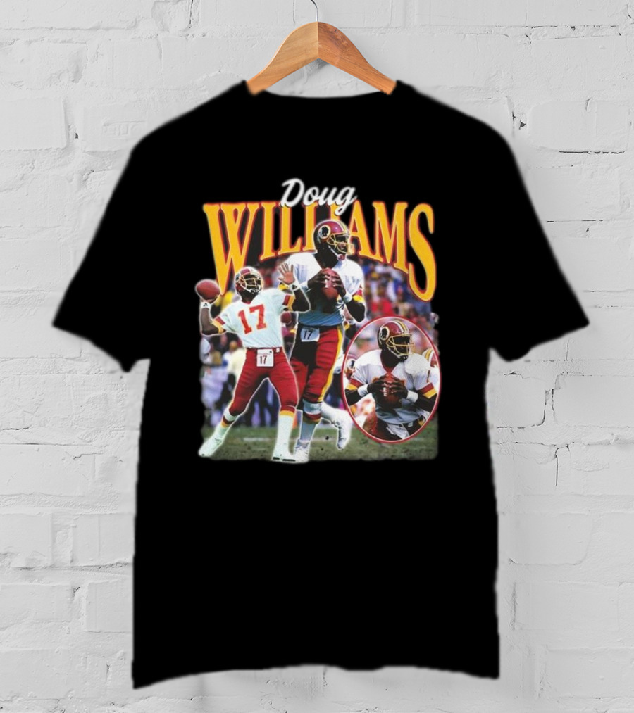 Doug Williams Football Legend NFL Quarterback Redskins T-Shirt