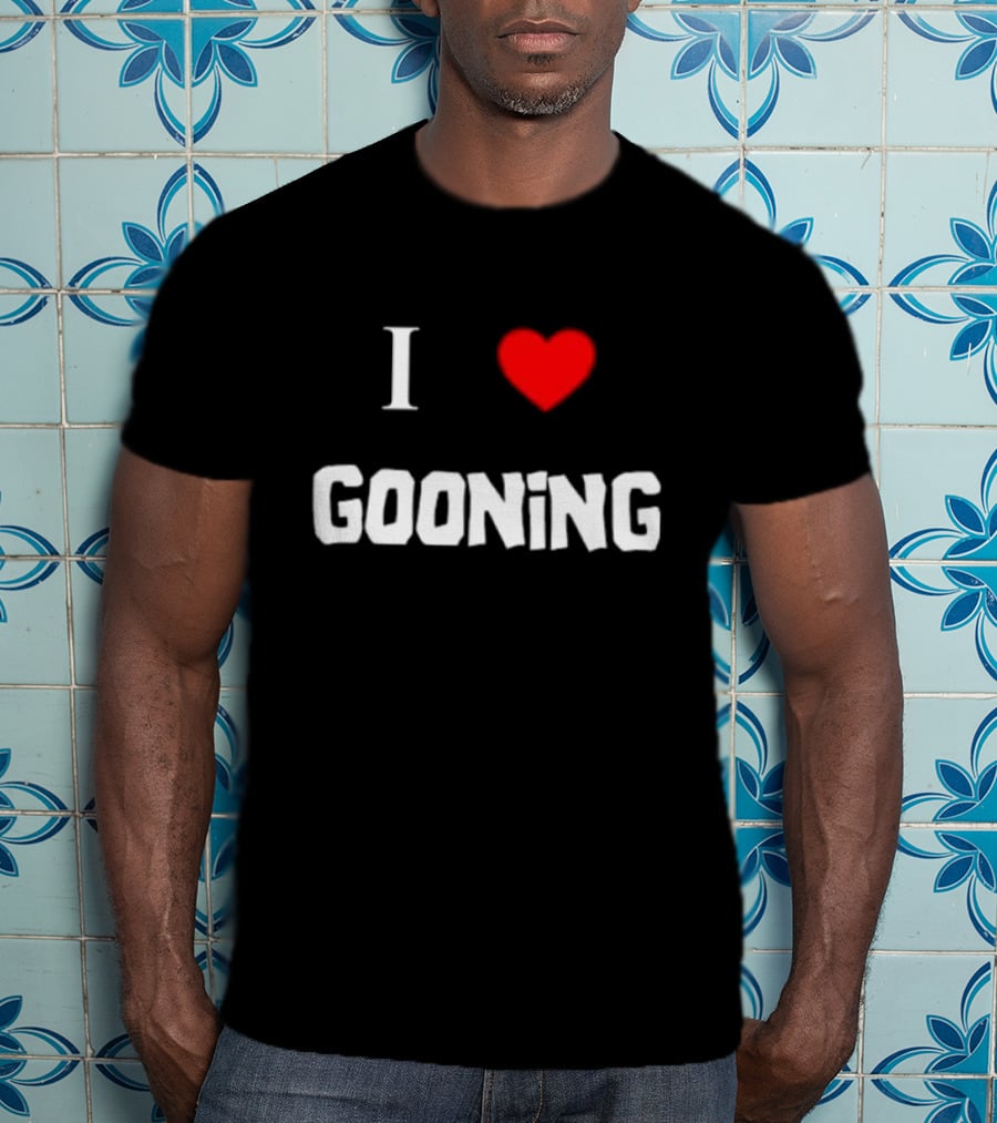 I Love Gooning Vegetable Chopping Channel T-Shirt