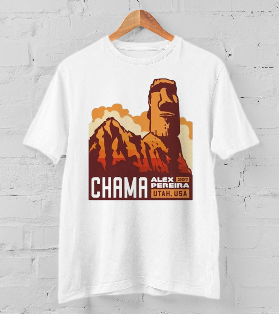 Chama Alex Pereira 307 Stonehead Utah USA T-Shirt