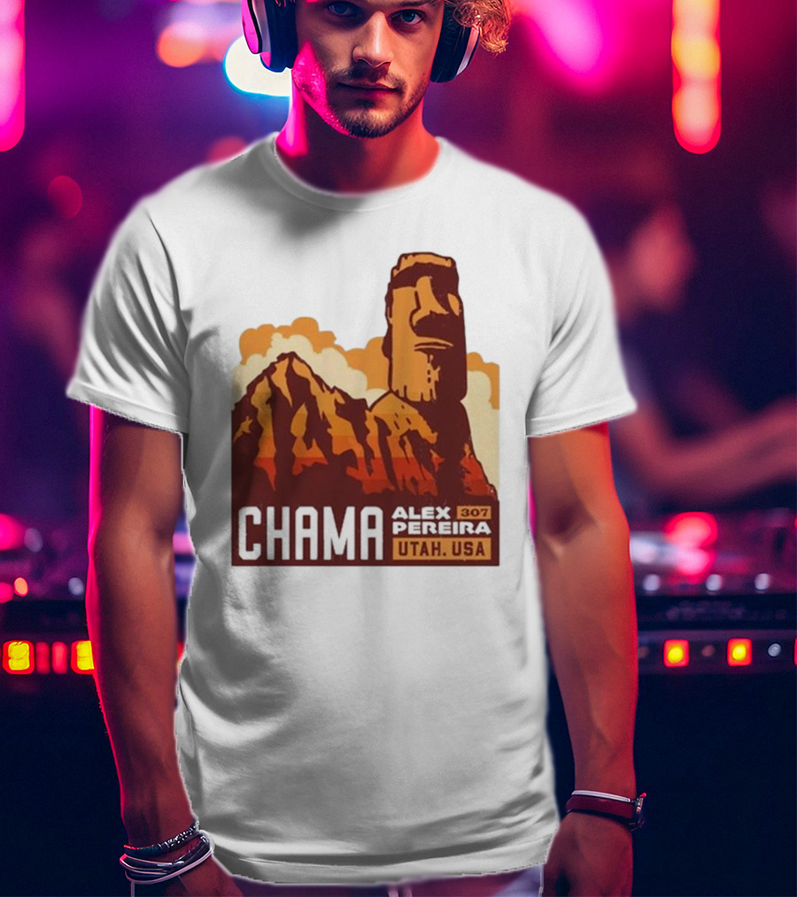 Chama Alex Pereira 307 Stonehead Utah USA T-Shirt