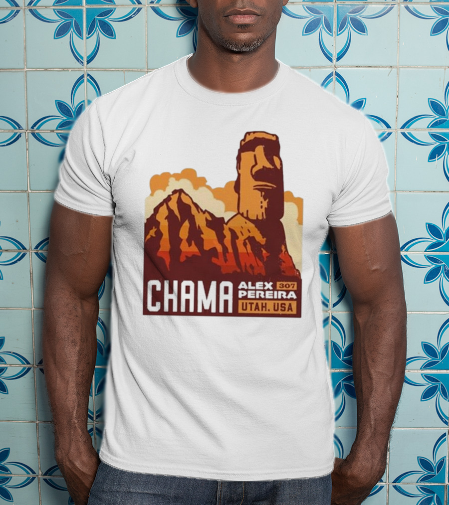 Chama Alex Pereira 307 Stonehead Utah USA T-Shirt