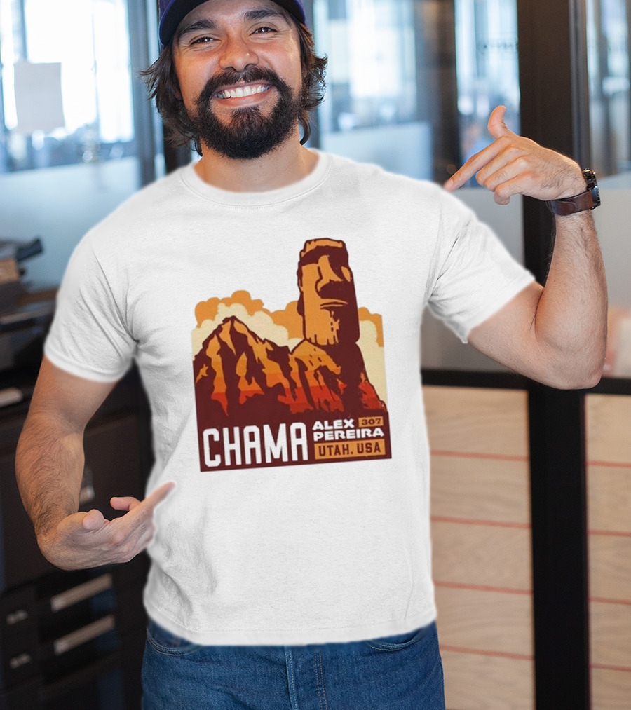 Chama Alex Pereira 307 Stonehead Utah USA T-Shirt