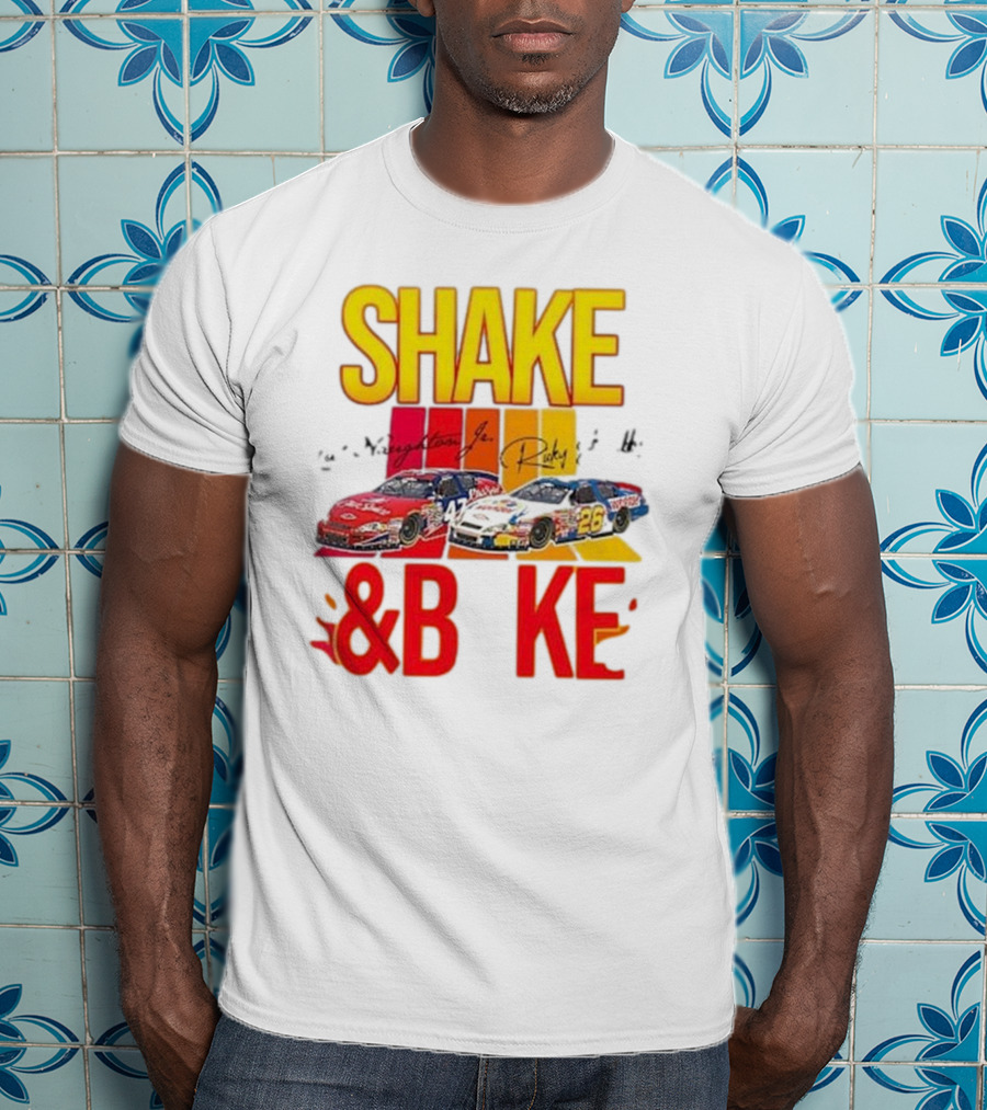 SHAKE And BAKE NASCAR Racing Talladega Nights Ricky Bobby T-Shirt