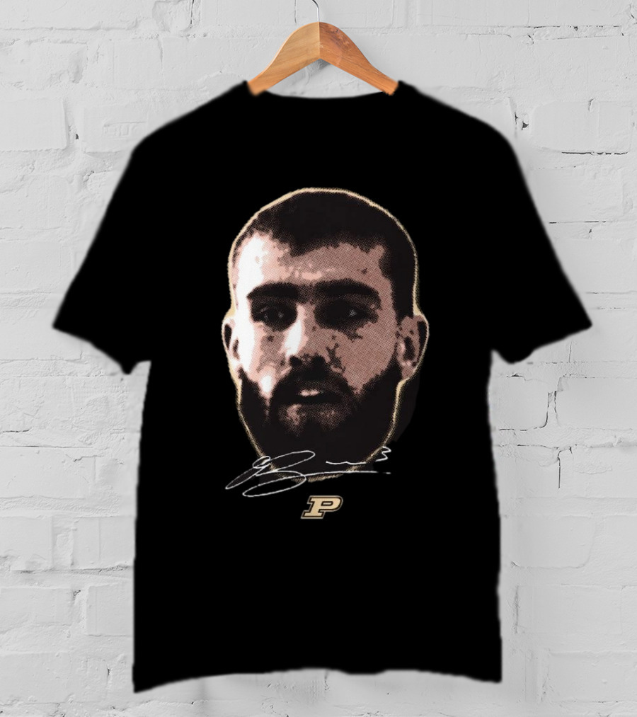 Braden Smith Purdue Boilermakers Signature P T-Shirt