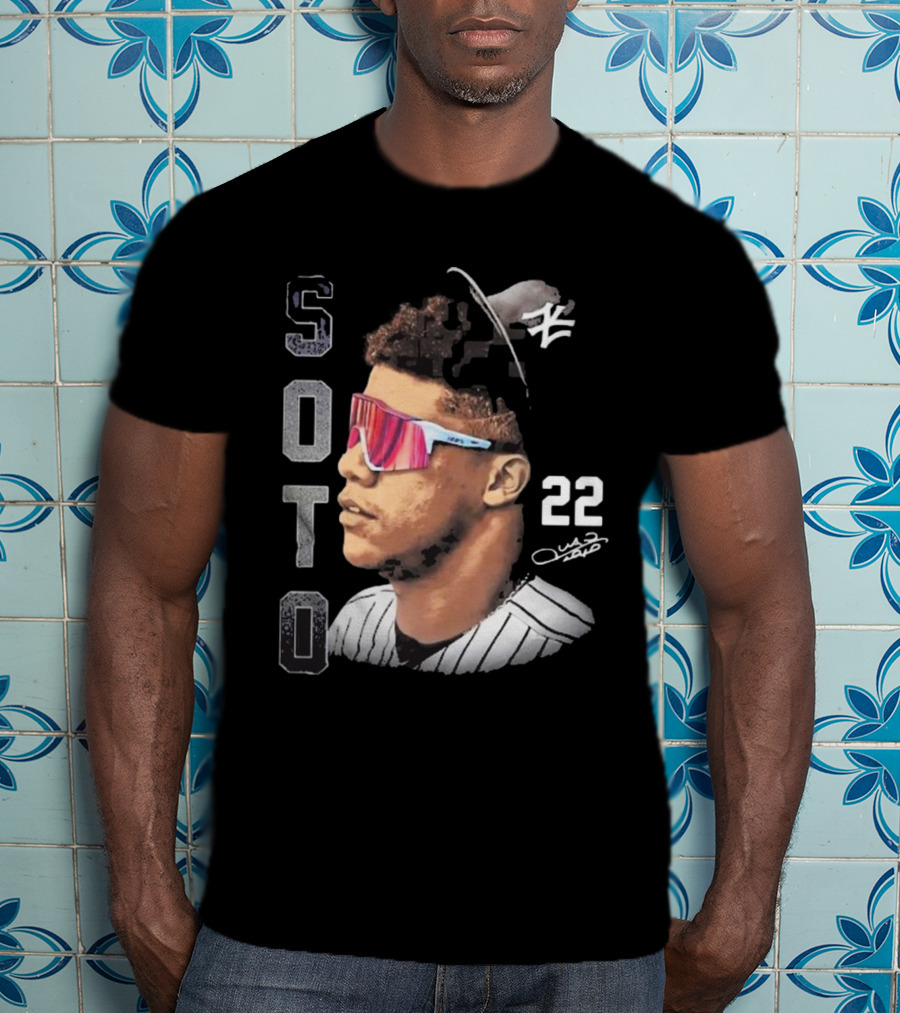 Soto 22 New York Yankees Juan Signature T-Shirt
