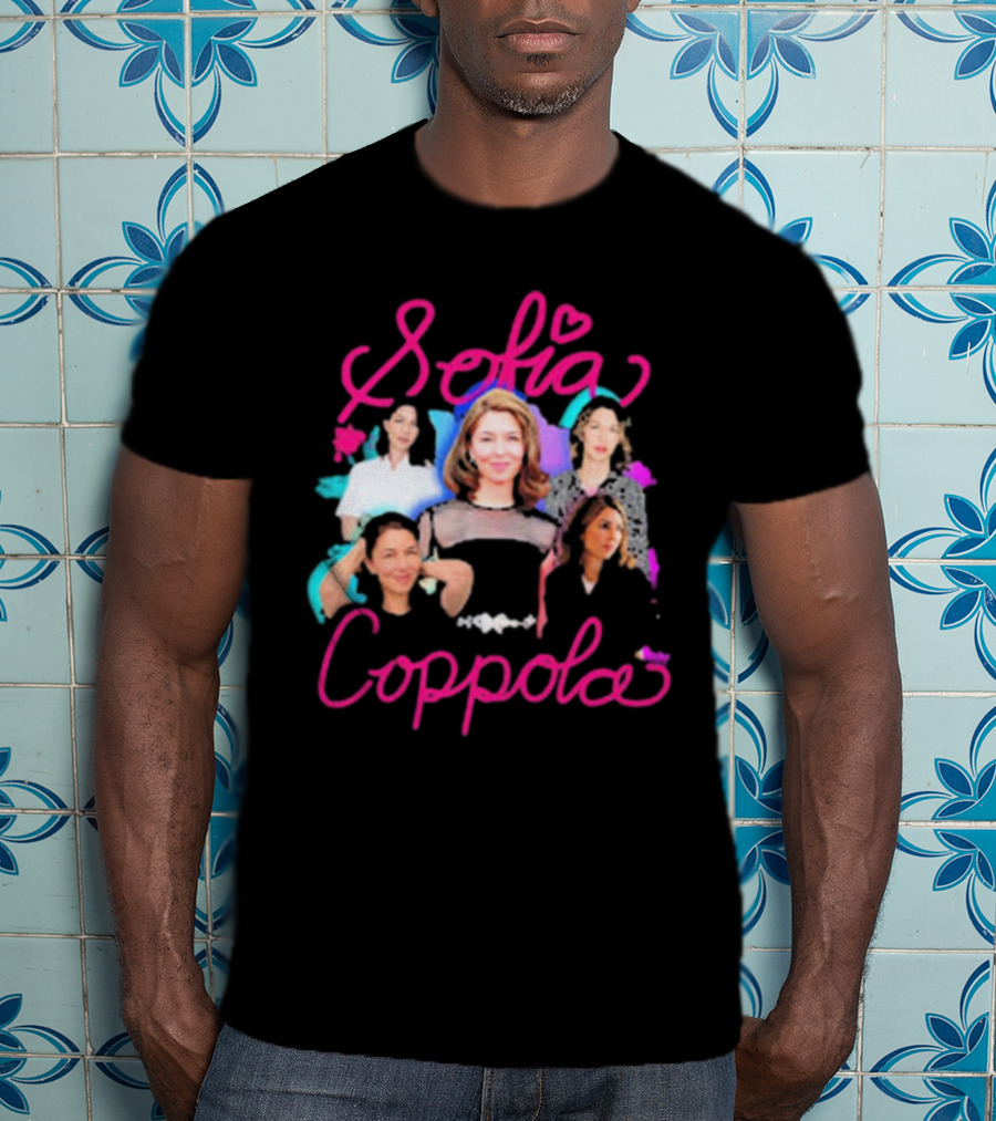 Sofia Coppola Photos Collage T-Shirt