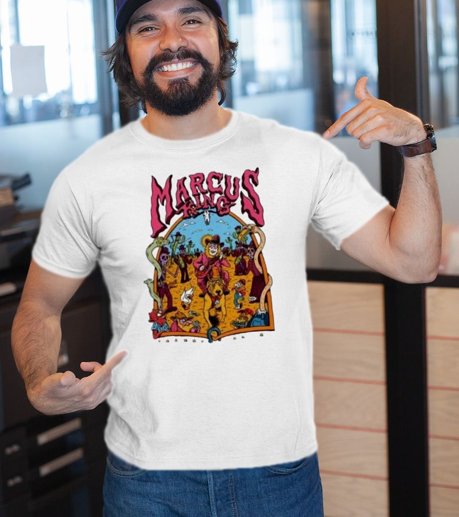 Marcus King Wild West Adventure With Cowboys And Skeletons T-Shirt