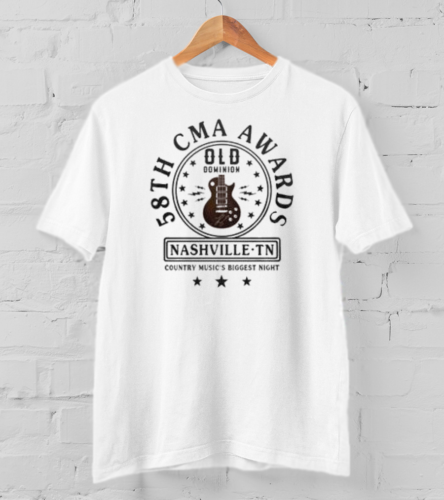 58th CMA Awards Old Dominion Nashville TN Country Music's Biggest Night T-Shirt