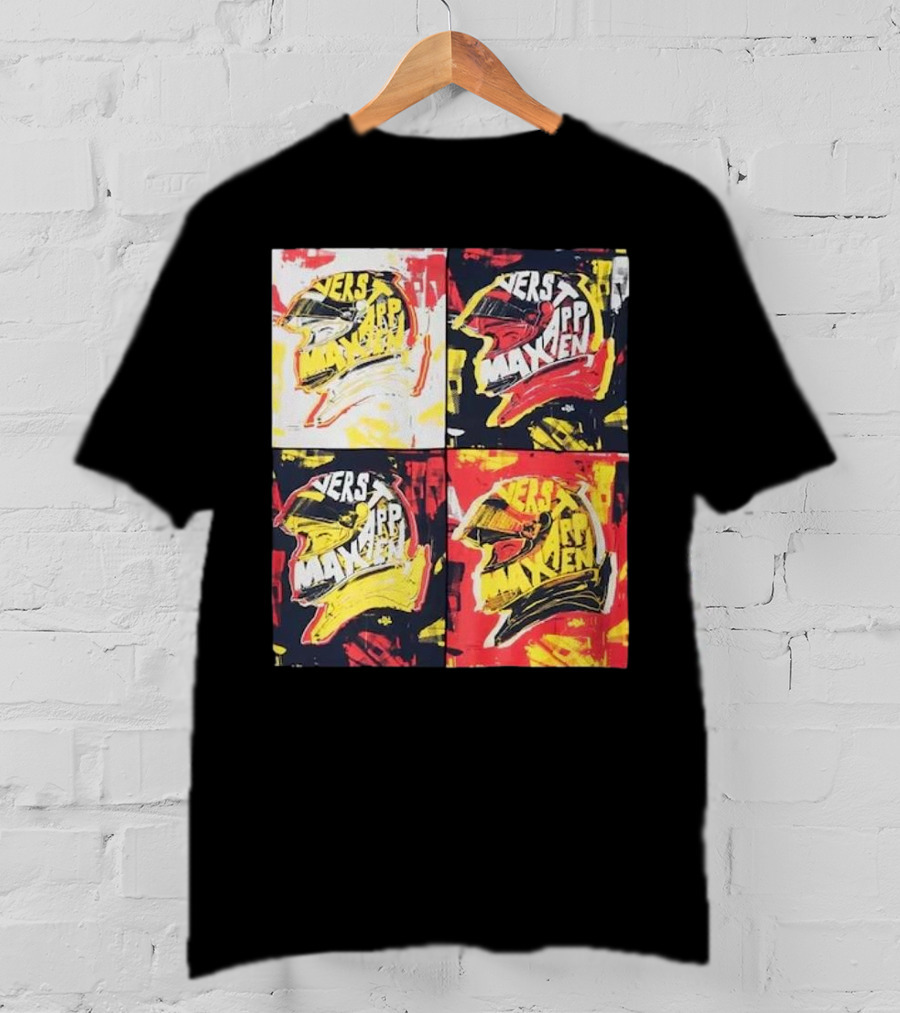 Red Bull Racing Verstappen Pop Art Helmet T-Shirt