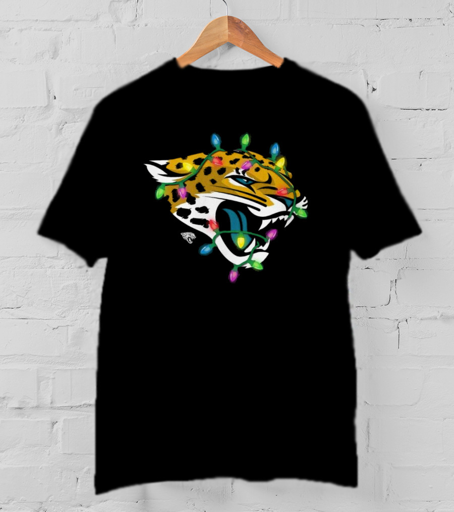 Jacksonville Jaguars Holiday Lights T-Shirt