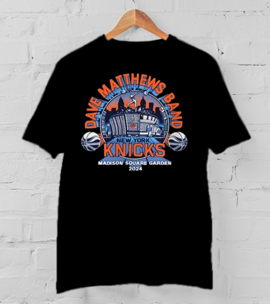 Dave Matthews Band New York Knicks Madison Square Garden T-Shirt
