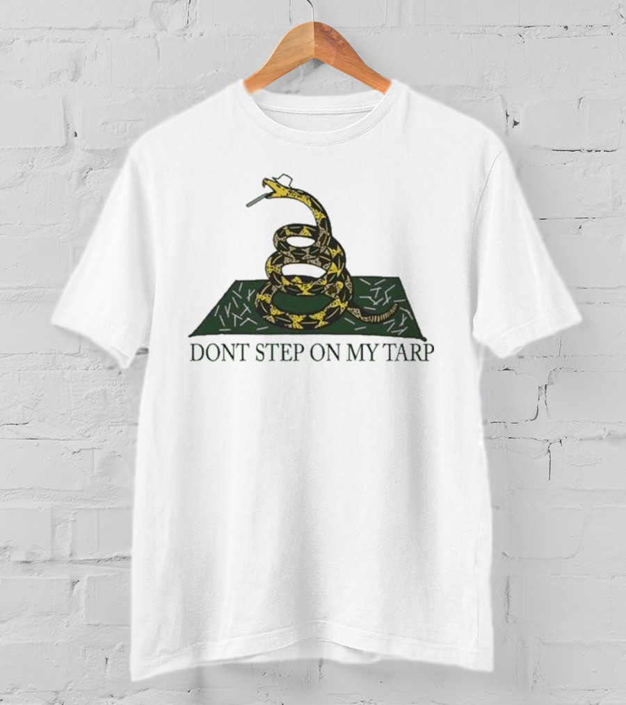 Don’t Step On My Tarp Snake Logo Festival T-Shirt