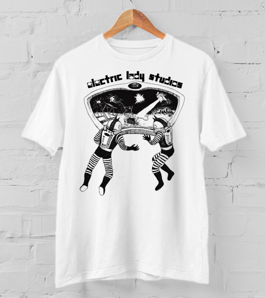 Electric Lady Studios Vintage Space Adventure T-Shirt