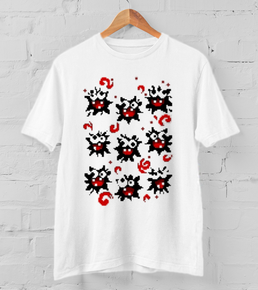 Super Mario World 2 Yoshi’s Island Fuzzies Dizzy Dancing T-Shirt