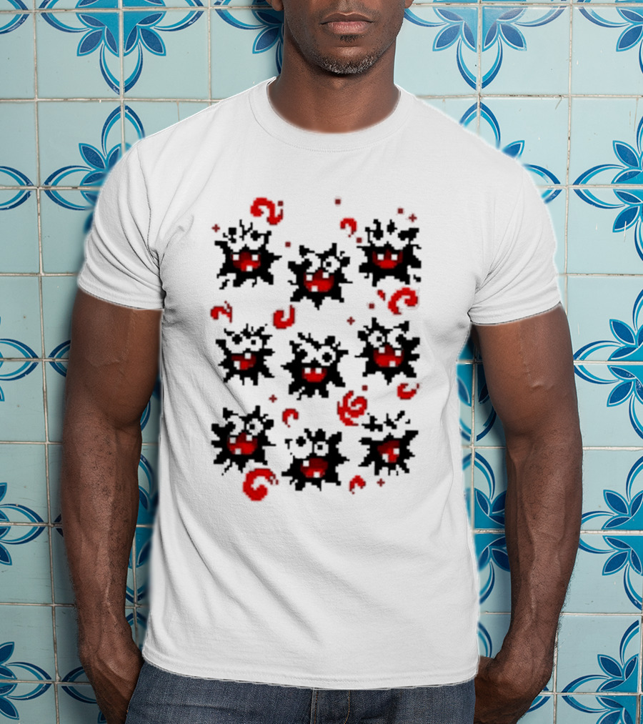 Super Mario World 2 Yoshi’s Island Fuzzies Dizzy Dancing T-Shirt