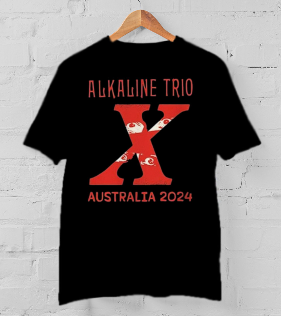 Alkaline Trio X Blood Hair Eyeballs Australia T-Shirt