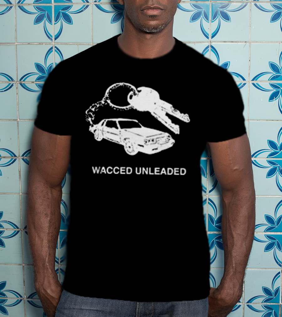 Rjv Collectives Wacced Unleaded Car And Keys T-Shirt