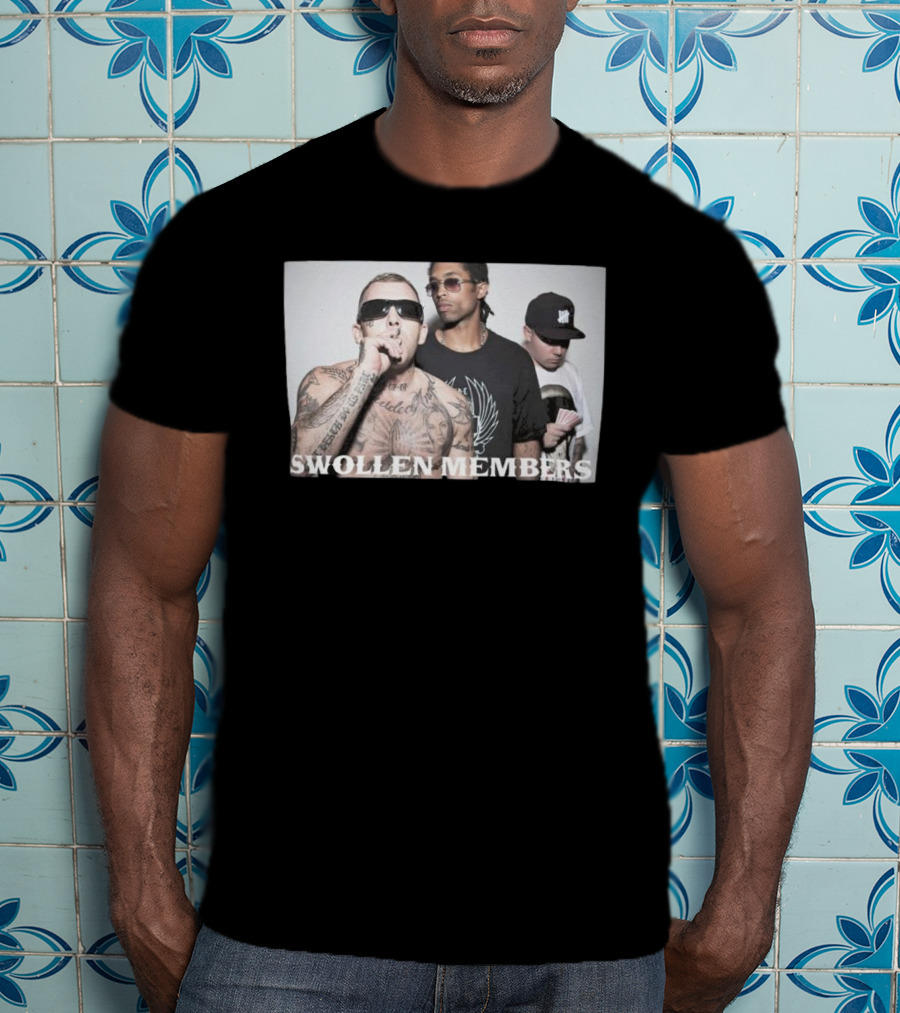 Subnoize Swollen Members Armed To The Teeth Group Image T-Shirt