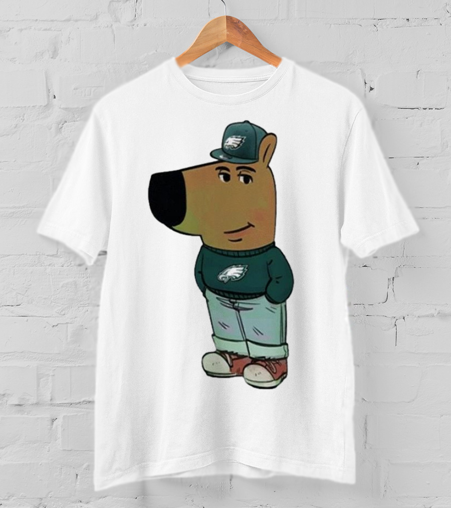 I Am Just A Chill Guy Philadelphia Eagles Character In Hat T-Shirt