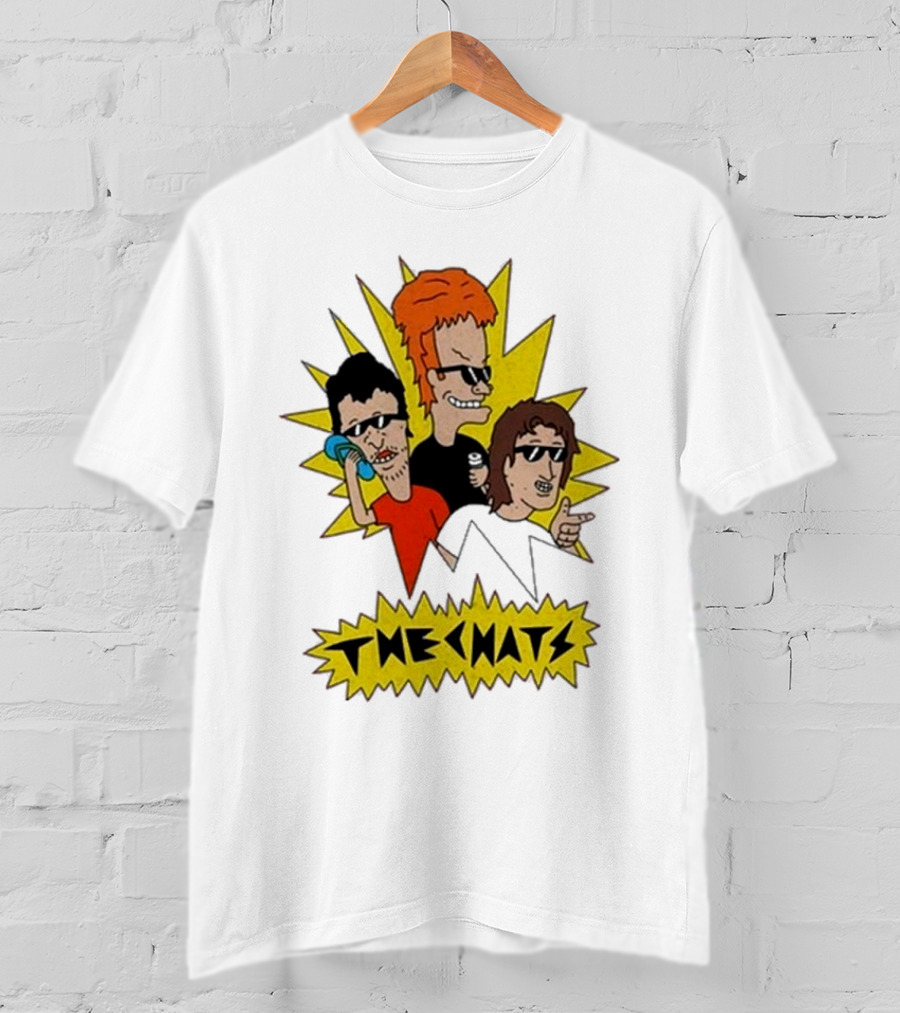 The Chats Beavis Butthead White T-Shirt