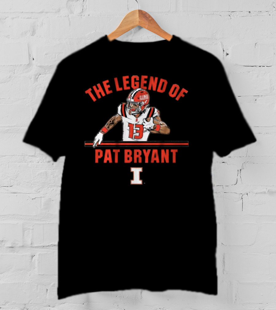 Illinois Football The Legend Of Pat Bryant I T-Shirt