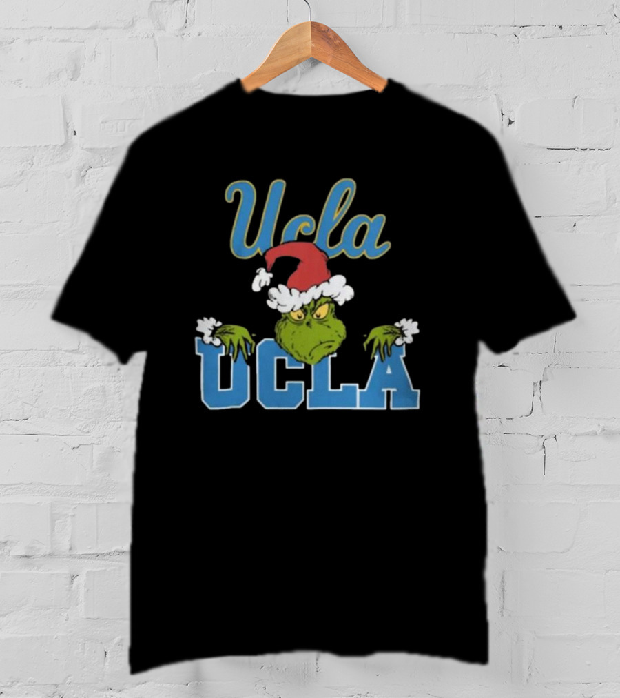 UCLA Bruins NCAA Football Grinch Christmas T-Shirt