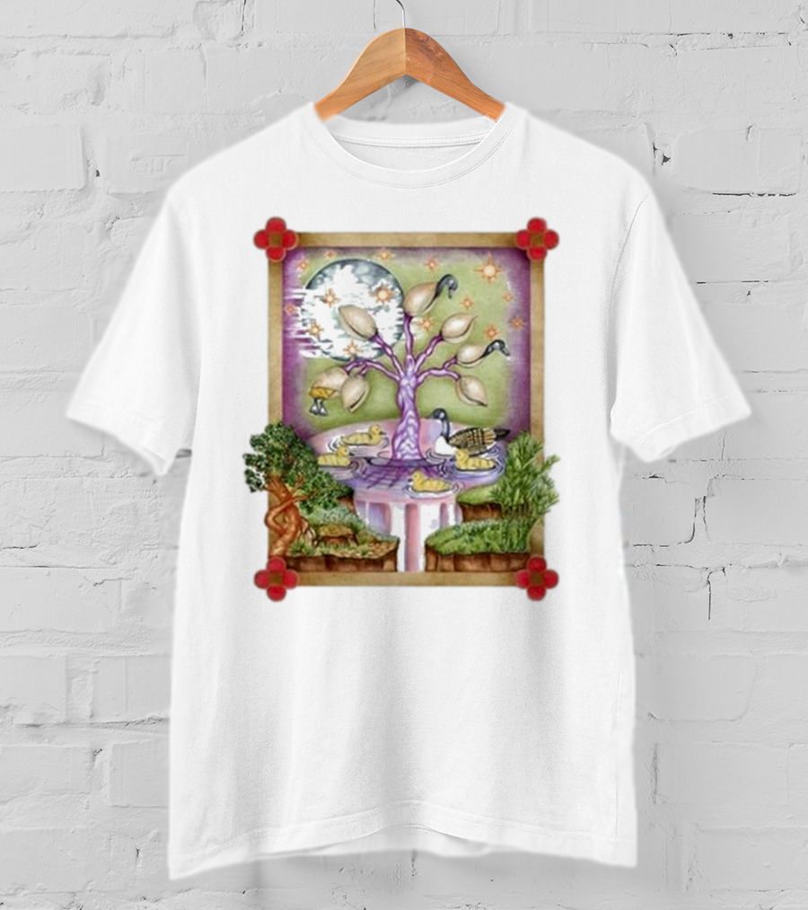 Crumbtheband Crumb Amama Enchanted Tree And Celestial Harmony T-Shirt