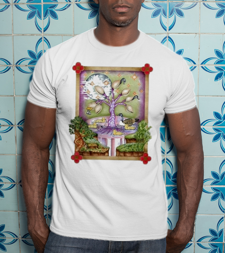 Crumbtheband Crumb Amama Enchanted Tree And Celestial Harmony T-Shirt