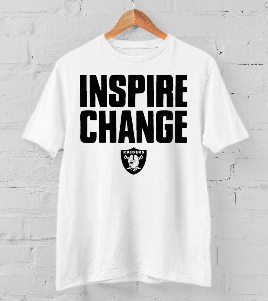 Las Vegas Raiders Inspire Change T-Shirt