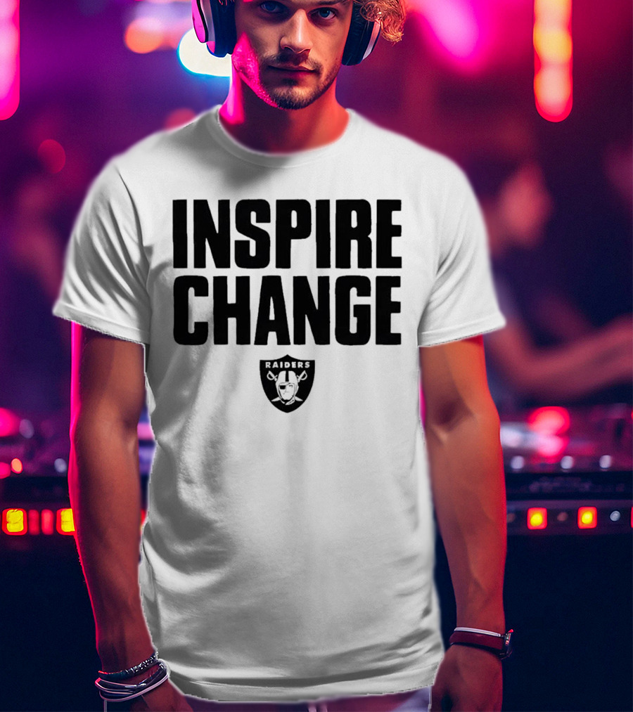 Las Vegas Raiders Inspire Change T-Shirt
