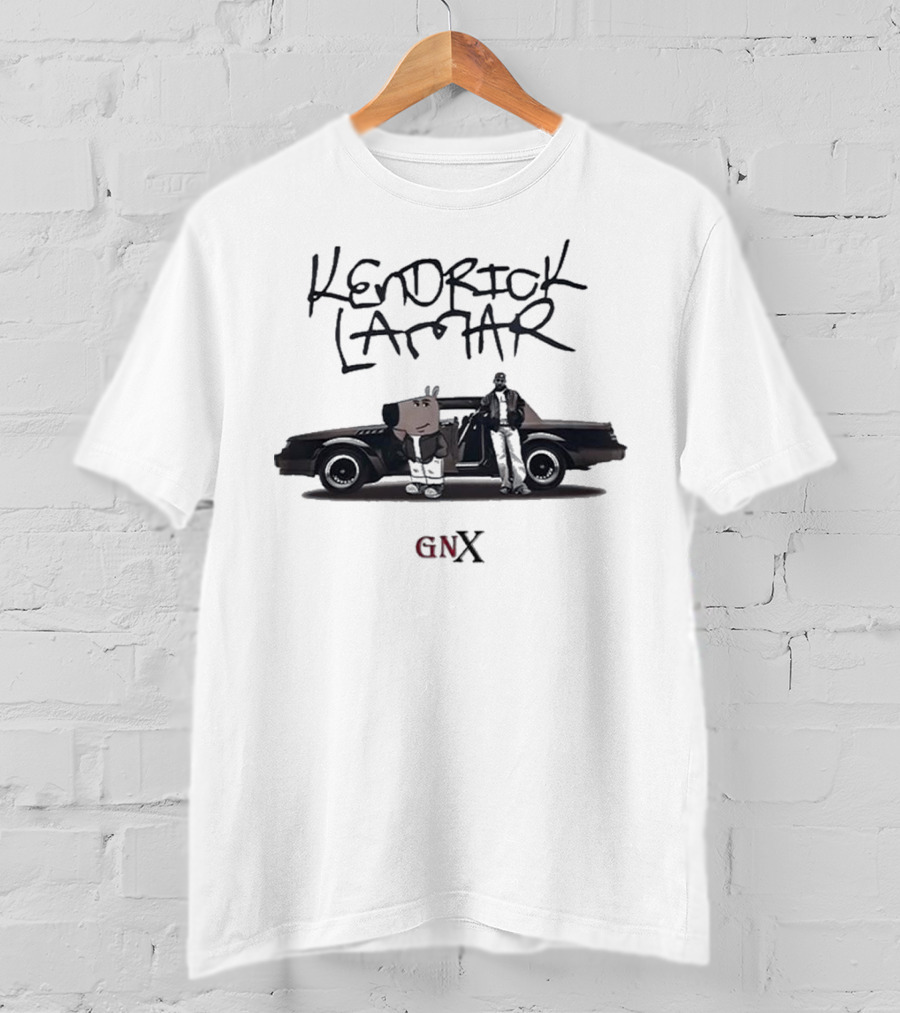 Kendrick Lamar Chill Guy Meme GNX Album Car T-Shirt