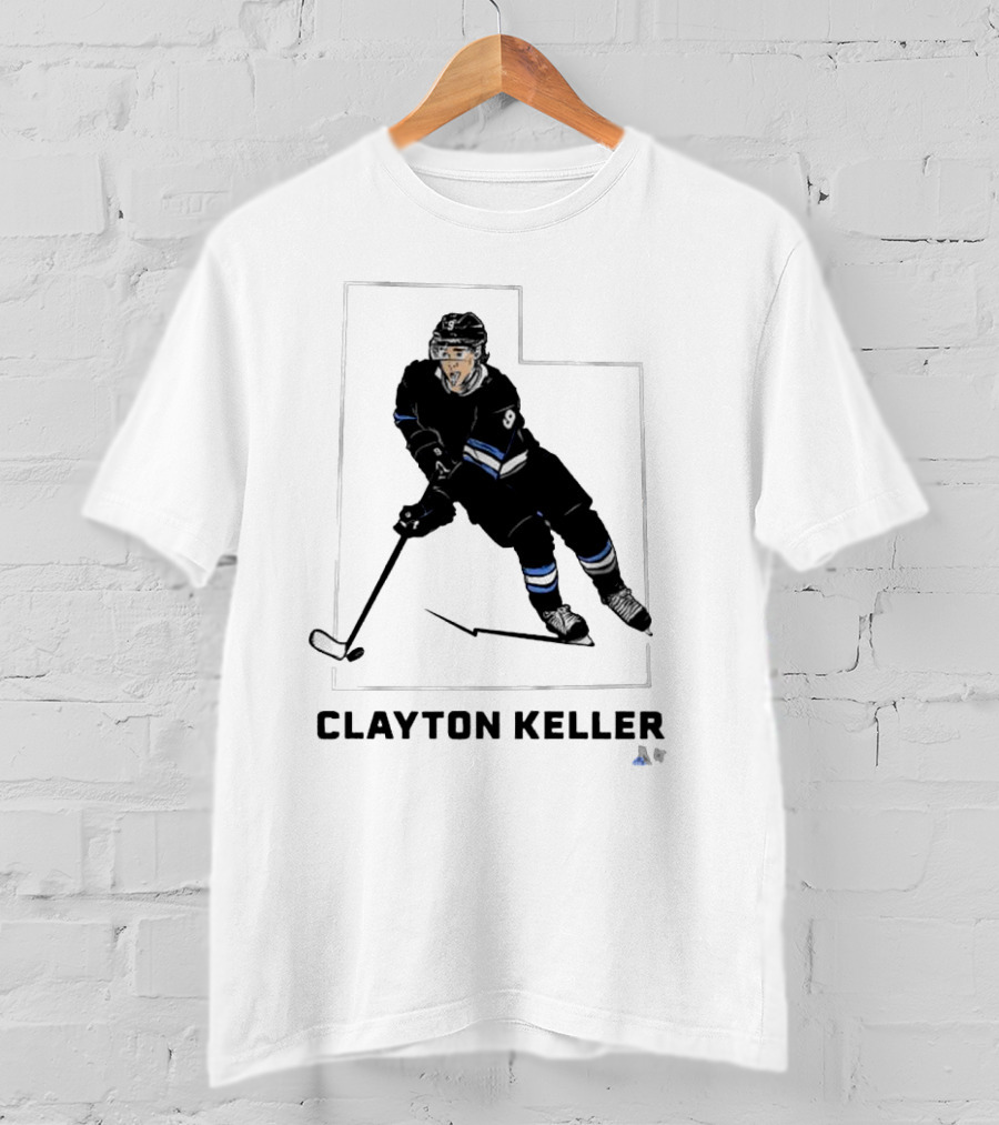 Clayton Keller Hockey Star In State Outline T-Shirt