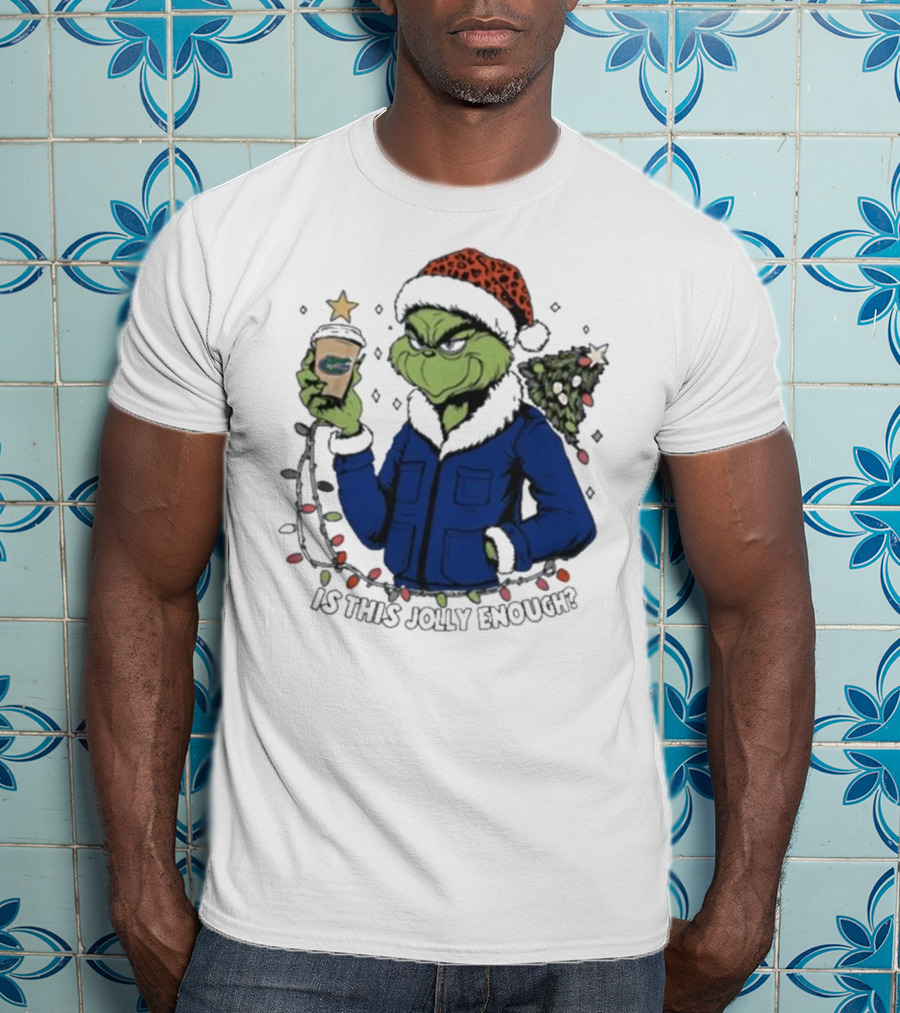 Florida Gators Grinch Is This Jolly Enough Merry Christmas T-Shirt
