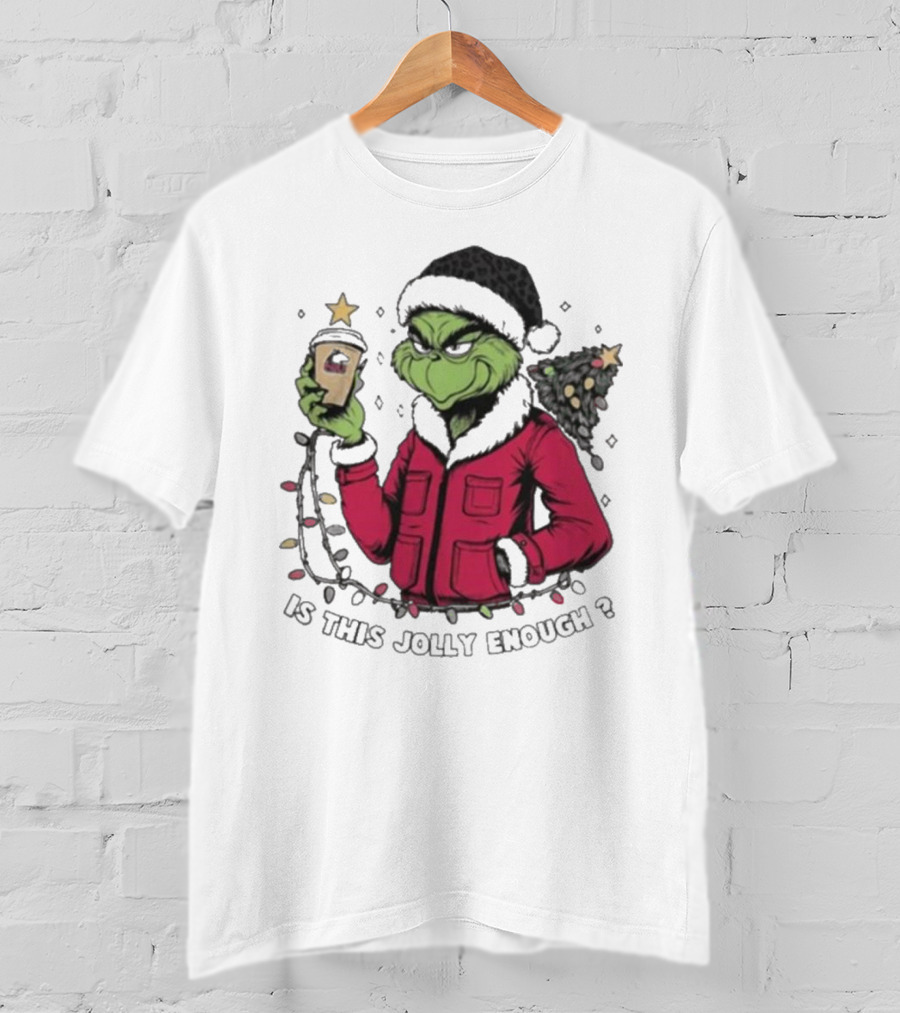 Northern Illinois Huskies Grinch Is This Jolly Enough Merry Christmas T-Shirt
